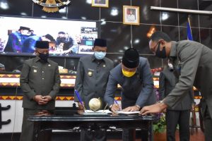 DPRD dan Walikota Sepakat Sahkan LKPJ APBD TA 2019