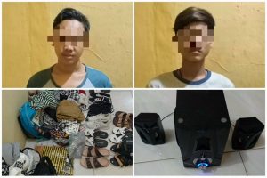 Bobol Distro di Penengahan, Dua Remaja Diringkus Polisi