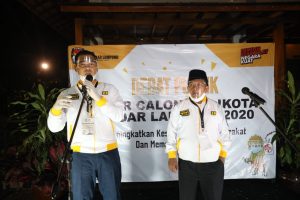 Debat Kandidat Calon Walikota Bandarlampung, Rycko Sampaikan Sejumlah Program