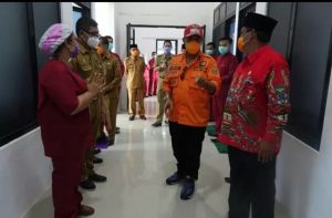 Bupati Loekman Resmikan Ruang Isolasi RSUD-DSR