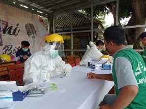 Lapas Kalianda Zero Covid-19, Saat Dilakukan Rapid Test Massal