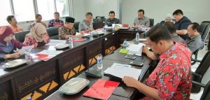 Banggar DPRD Lamsel Gelar Rapat Pembahasan Tentang RKA Perubahan tahun 2020