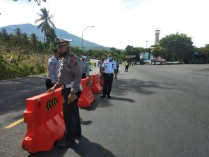Tekan Angka Kecelakaan Dishub Lamsel Melakukan Rekayasa Lalu Lintas