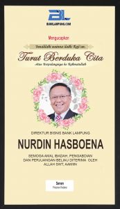 Selamat Jalan Bapak Nurdin Hasboena