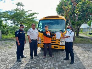 Pemkab Lamsel Dapat Bantuan Bus Sekolah Dari Kemenhub