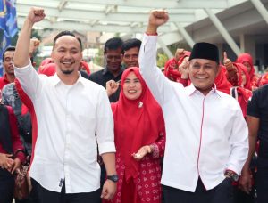 KPU Tetapkan Pasangan Nanang Ermanto Pandu Kusuma Dewangsa  Pemenang Pilkada Bupati Lamsel 