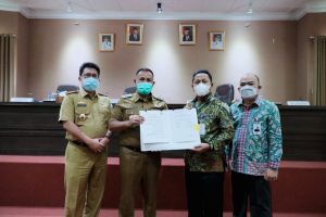 Bank Lampung Dan Pemkab Lamsel  Jalin Kerja Sama Pengelolaan Keuangan Daerah