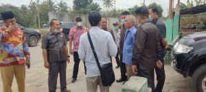 Komisi III DPRD Lamsel Lakukan Monev Pekerjaan APBD Tahun 2020