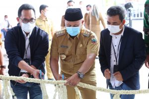 Gedung Baru BRI Cabang Kalianda di Resmikan Bupati Lamsel