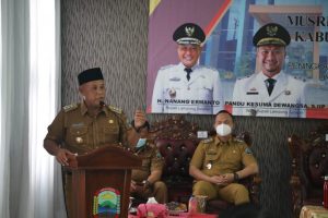 Nanang-Pandu Buka Musrenbang Kecamatan Natar