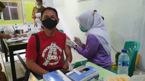 Jurnalis Lamsel Ikuti Vaksin Covid -19 Tahap Dua