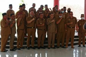 Ketua Apdesi Lamsel Herry Putra Janji  Dukung Kebijakan Bupati Lamsel