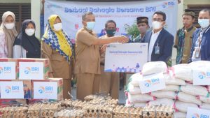 Berbagi Kebahagiaan, Bank BRI Kalianda Beri Bantuan Sembako di Panti Asuhan Harapan Bangsa