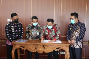 Pemkab Lamsel dan BRI Cabang Kalianda Jalin Kerjasama Perbankan