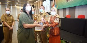 Lampung Selatan Raih Penghargaan Terbaik  Konvergensi Penurunan Stunting Tahun 2021 di Provinsi Lampung