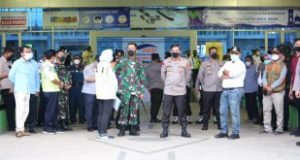 Siapkan Pos Rapid Antigen, Bupati Lamsel Apresiasi  PT BBJ 