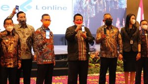 Pimpin RUPS-LB Bank Lampung, Gubernur Arinal Launching “L Saving” dan “L Online”