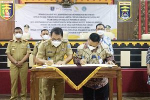Bank Lampung dan Pemkot Metro MoU Optimalisasi Penerimaan PAD
