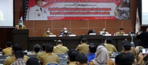 Sekda Lamsel Pimpin Sosialisasi Penetapan dan Penegasan Batas Desa dan Kelurahan