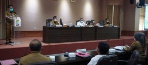 kunjungi lamsel Staf Ahli Menteri Bidang Transformasi Birokrasi Kementerian Koordinator PMK di Sambut Winarni dan Sekda 