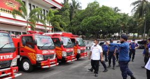 Dump Truck Sitaan KPK di Modifikasi Oleh Pemkab Lamsel Jadi Mobil Pemadam Kebakaran