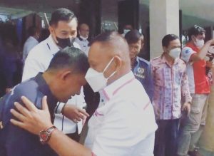 Hadiri Pelantikan Pengurus PWI Provinsi Lampung, kata Nanang Ermanto Wira adalah Sahabat saya
