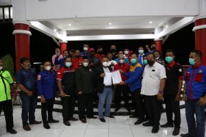 Ormas Lamsel Siap Dukung Program Kerja Bupati