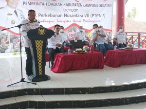 PTPN VII Siap Bersinergi Dukung Pembangunan di Lamsel