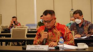 Rakor Bersama Kementrian Agraria, Bupati Lamsel Paparkan Kawasan Wisata Bakauheni