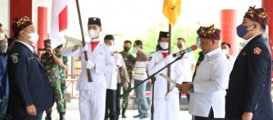 Karang Taruna Kabupaten Lamsel Resmi di Kukuhkan, Ini Harapan Bupati Lamsel