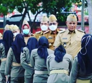 Bupati Lamsel Gelar Halalbihalal Bersama jajaran ASN