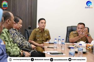Audiensi Dengan Bupati Lamsel IIB Darmajaya Paparkan Program Beasiswa