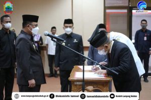 Sekda Lantik Lima Pejabat Eselon lll