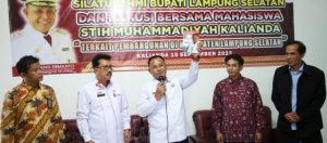 Bupati Lamsel Bersama Mahasiswa STIH Muhammadiyah Kalianda Lakukan Diskusi Terbuka