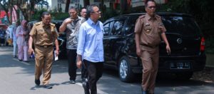 Berkunjung Ke Lamsel, Rombongan Diskomnfo Muara Enim di Sambut Sefry Masdian