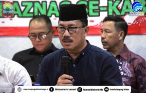 Sekda Lamsel Hadiri Sosialisasi dan Pelatihan Unit Pengumpul Zakat