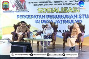 Upaya Percepatan Stunting, DWP Kemendes PDTT Edukasi Masyarakat di Kecamatan Jati Agung