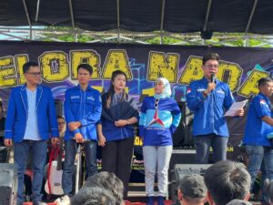 Andika Kangen Band Kukuhkan Ranting Partai Demokrat Kec.Penengahan