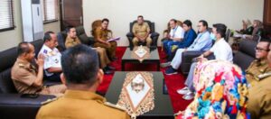 Bupati Lampung Selatan Terima Kunjungan Executive GM PT Angkasa Pura II