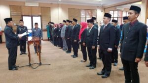 Ini Daftar 26 Pejabat Struktural Pemkab Lampung Selatan Yang di Lantik