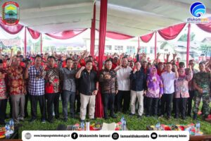 Bupati Lamsel Bersama Kementerian Pertanian dan DPR RI Gelar Bimtek di Natar