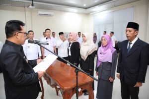 Empat Pejabat Eselon III Pemkab Lamsel Ikut Pelantikan Susulan