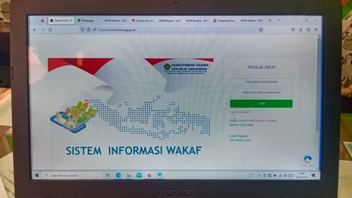 Tanpa Sosialisasi, Buat Akta Ikrar Wakaf di KUA Kini Wajib Online