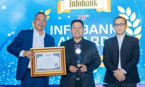 Bank Lampung Raih Diamond Trophy “Infobank Award 2023”