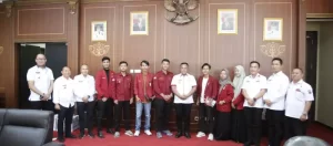 Bupati Nanang Ermanto Terima Audiensi PC IMM Lampung Selatan