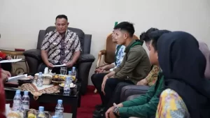 Bupati Lampung Selatan Terima Audiensi Pengurus HMI Cabang Kalianda