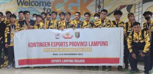 Rombongan Kontingen Porwil Lampung Tiba di Riau, Siap Berjuan Raih Juara 