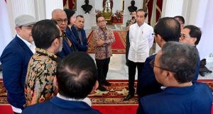 Presiden Jokowi Terima Pengurus PWI Pusat di Istana Merdeka
