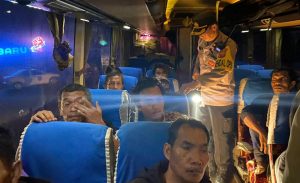 Jelang Pemilu 2024, Polres Way Kanan Razia Malam di Jalinsum 