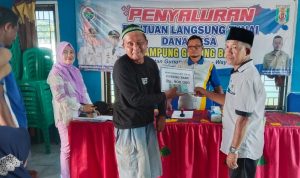 Kampung Gunung Baru Salurkan BLT-DD Untuk Triwulan Empat 